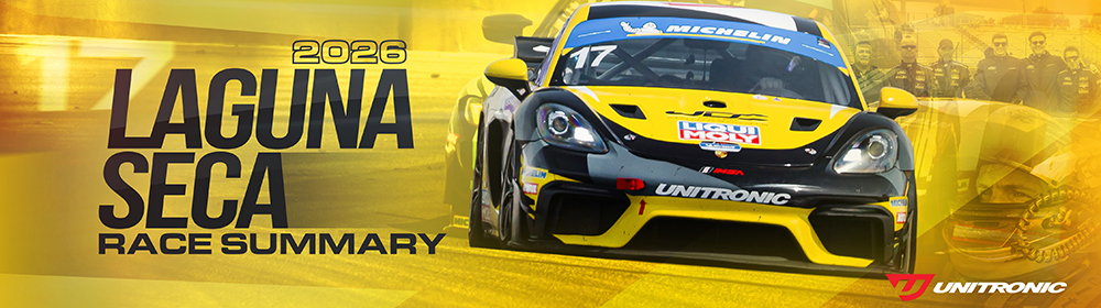Strong Start Highlights Laguna Seca Weekend for Unitronic JDC-Miller Motorsports